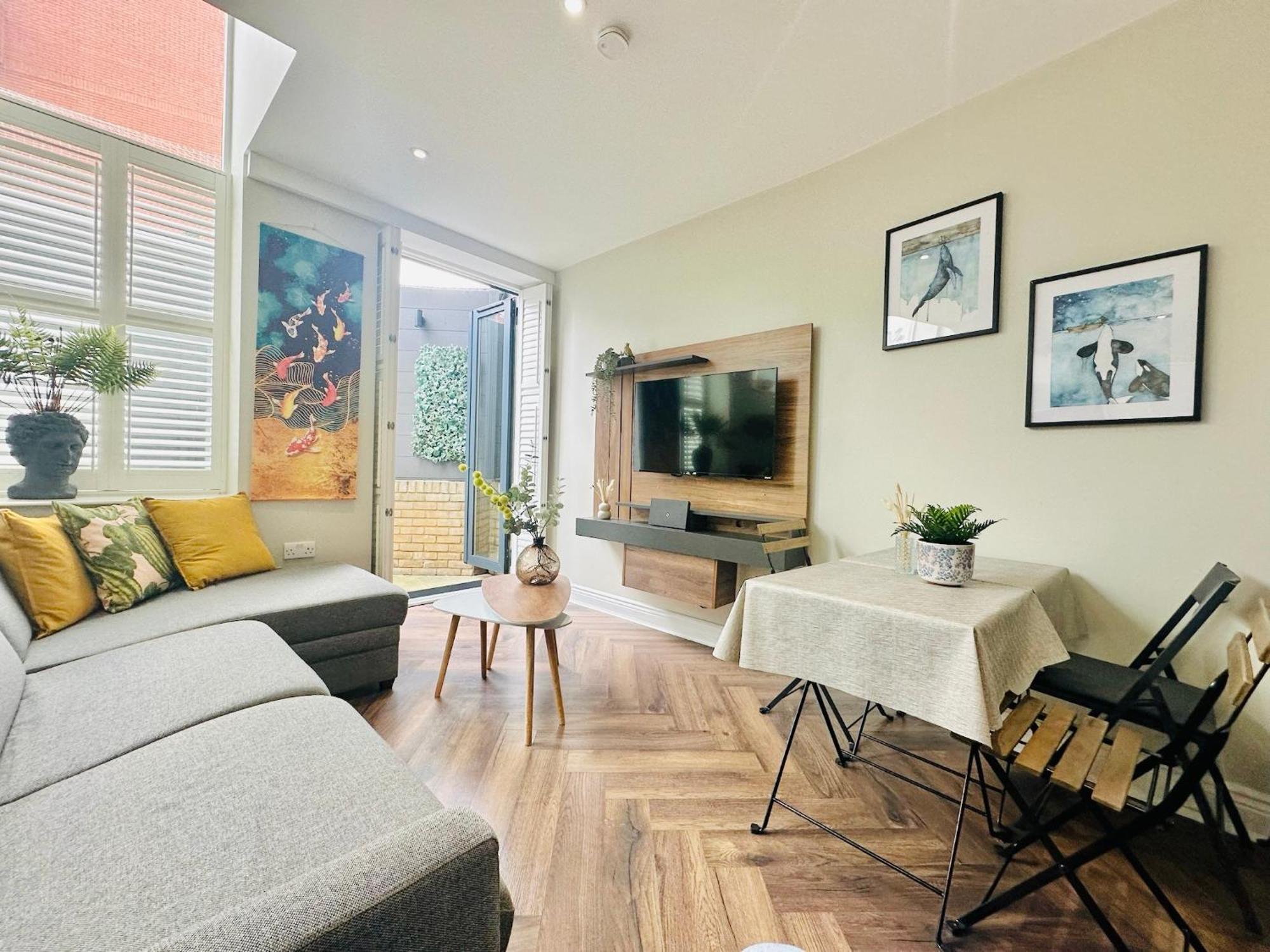 Stylish, Modern Apartment In Central London Kültér fotó