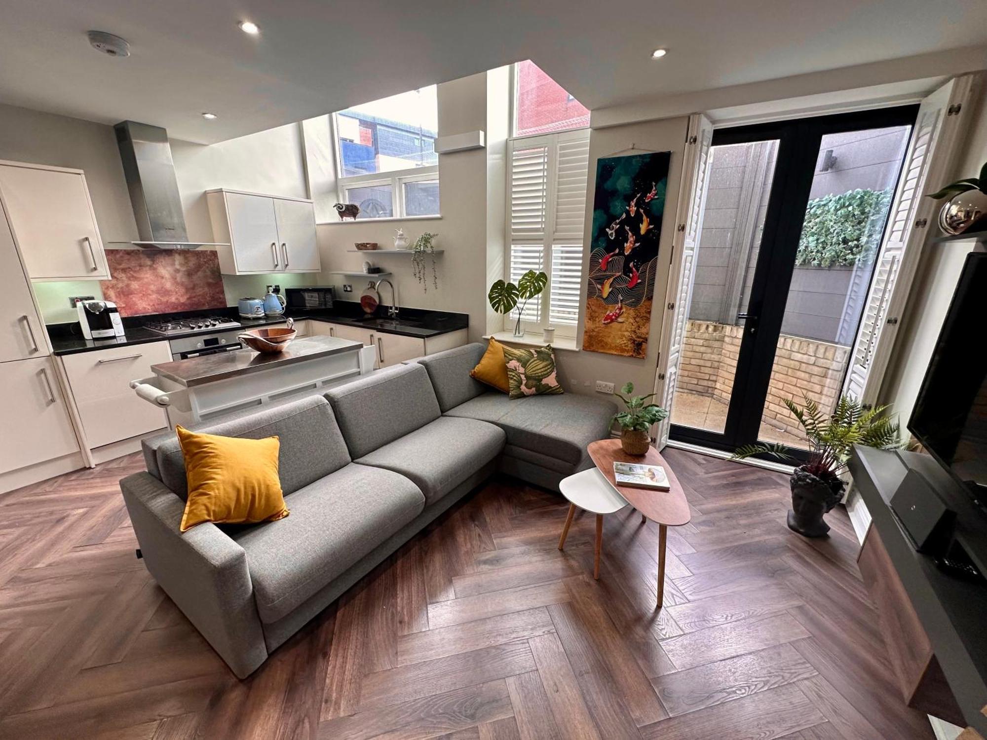 Stylish, Modern Apartment In Central London Kültér fotó